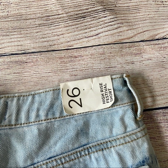 PacSun High Rise Tie Dye Festival Shorts Size 26 - Picture 6 of 7